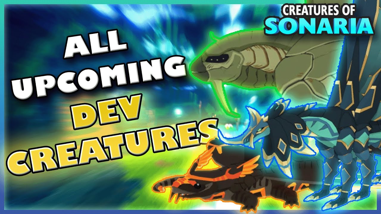 ALL Of the Upcoming Developer Creatures! Unreleased Content!