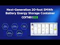 CORNEX Launches Mass Production Line for 20-foot 5MWh Battery Energy Storage Container: CORNEX M5