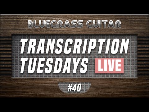 Live transcribing bluegrass guitar breaks from David Grier, Trey Hensley, and Tony Rice! Live transcribing bluegrass guitar breaks from David Grier, Trey Hensley, and Tony Rice!