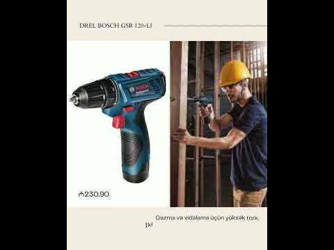 DREL BOSCH GSR 120-LI