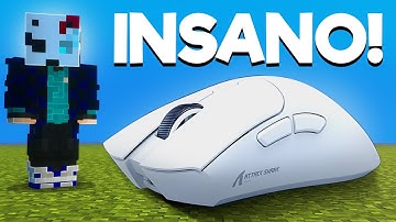 I PLAYED MINECRAFT BEDWARS WITH THE ATTACK SHARK R1! (is it worth it?)