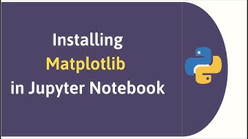 Installing Matplotlib learn in Anaconda Jupyter Notebook