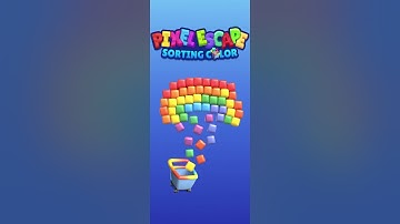 Pixel Escape Sorting Color Gameplay Walkthrough Level 11-15