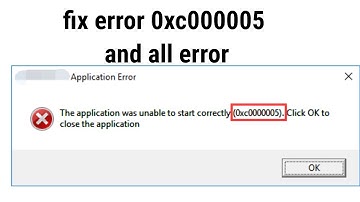 How To Fix Application Error 0xc0000005 hindi urdu