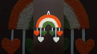 Republic day craft ideas|Independence day craft| Diy wall hanging #republicday #viral #shorts #india