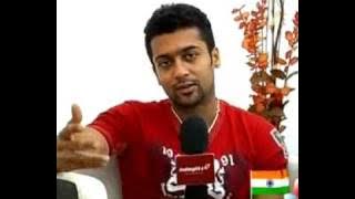 Surya explains about six packs for his fans