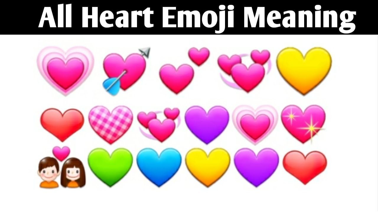 All Heart 💚 Emoji Meanings All Heart Emoji Meaning & Use in 