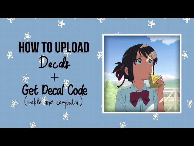 Decal IDs in Roblox: How to upload & redeem - Dexerto