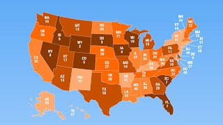 Best and worst states to retire in the United States