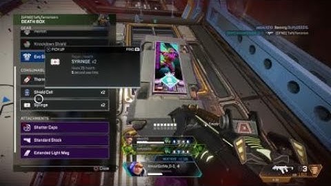 When you run out of ammo Apex Legends