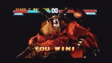 Tekken 3 Arcade Mode True Ogre PlayStation 1 Full HD