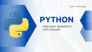 Python Interview Questions with Answers 24/7 LIVE