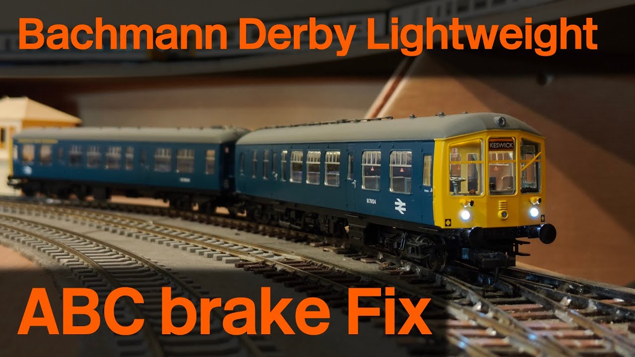 Bachmann Derby Lightweight: Why does it fail to ABC brake? - YouTube