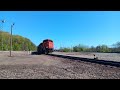 Bessemer and Lake Erie Iron Ore train. Southbound. Conneaut, OH. May 11, 2025.