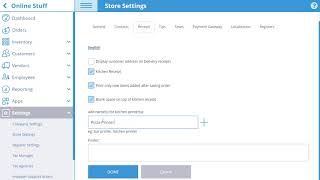 Add Kitchen Printers | eHopper POS