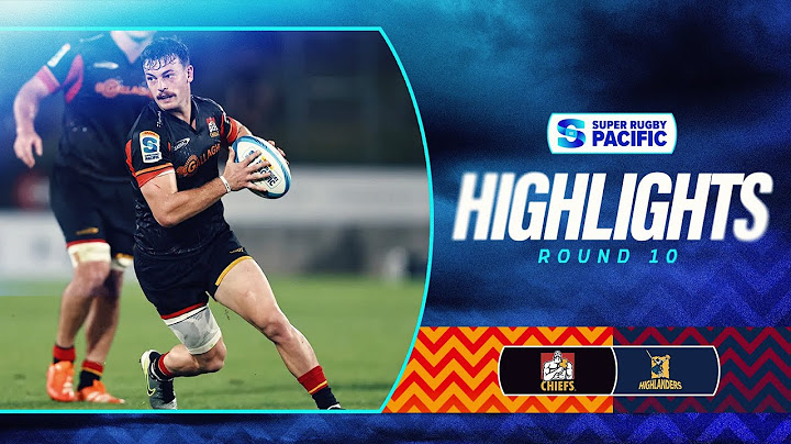 HIGHLIGHTS | CHIEFS v HIGHLANDERS | Super Rugby Pacific 2025 | Round 10