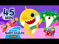 Tiburón Bebé Robot y más canciones | Feliz Mes de Tiburón🎉| + Recopilación | Baby Shark en español