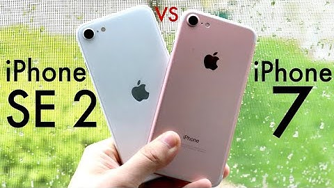 iPhone SE (2020) Vs iPhone 7! (Comparison) (Review)