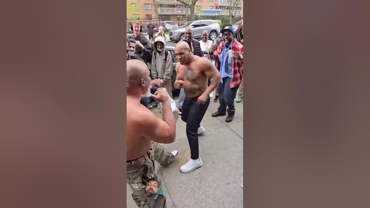 Mike Tyson Shannon Briggs live in Brownsville #miketyson #boxing #shannonbriggs