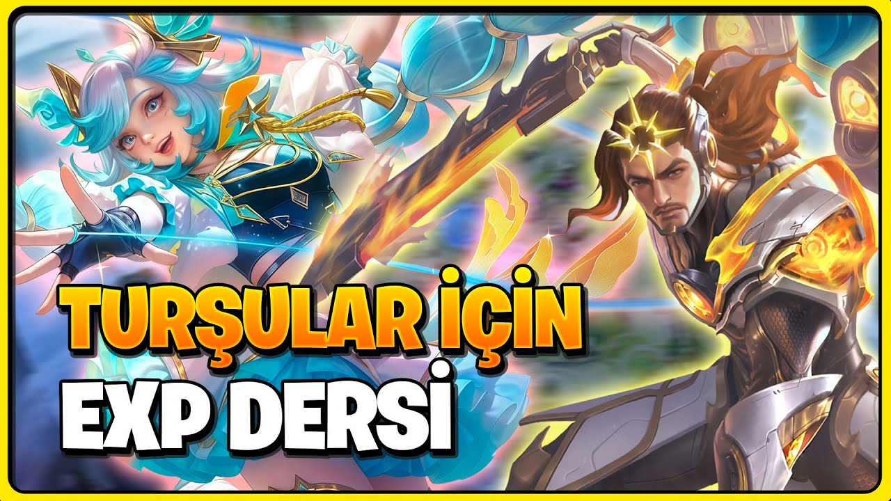 CİCİ VE LAPU LAPU 'DAN EXP KORİDOR DERSİ! - Mobile Legends