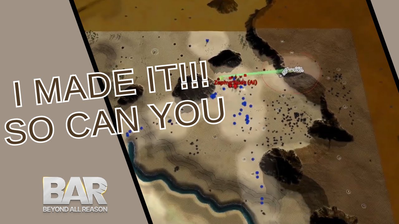 Bar Game Rts I finally beat up Medium AI | Beyond All Reason (BAR) – RTS Gameplay ...