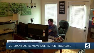 Disabled veteran looking to move due to significant rent hike in Cookeville