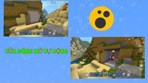 CÁCH LÀM CỬA ĐÓNG MỞ TỰ ĐỘNG TRONG MINI WORLD