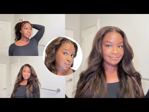 Your 2025 Black Friday STEAL: The Effortless & Vacation-Ready Balayage Glueless Wig! @NadulaHair