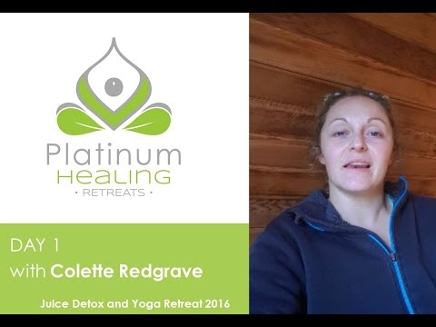 So how did Colette Redgrave find Day 1 of her Juice Detox and Yoga Retreat with Platinum Healing?