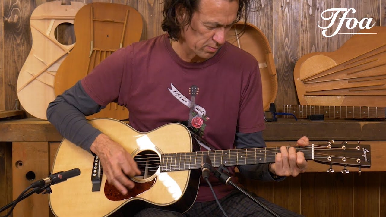 Bourgeois Vintage 0 Sitka Spruce Rosewood played by Erwin van Ligten | Demo @ TFOA