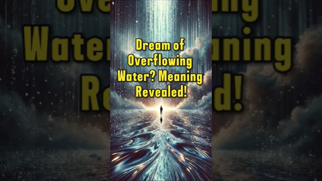 💦 Что означает, если в вашем сне переливается вода?