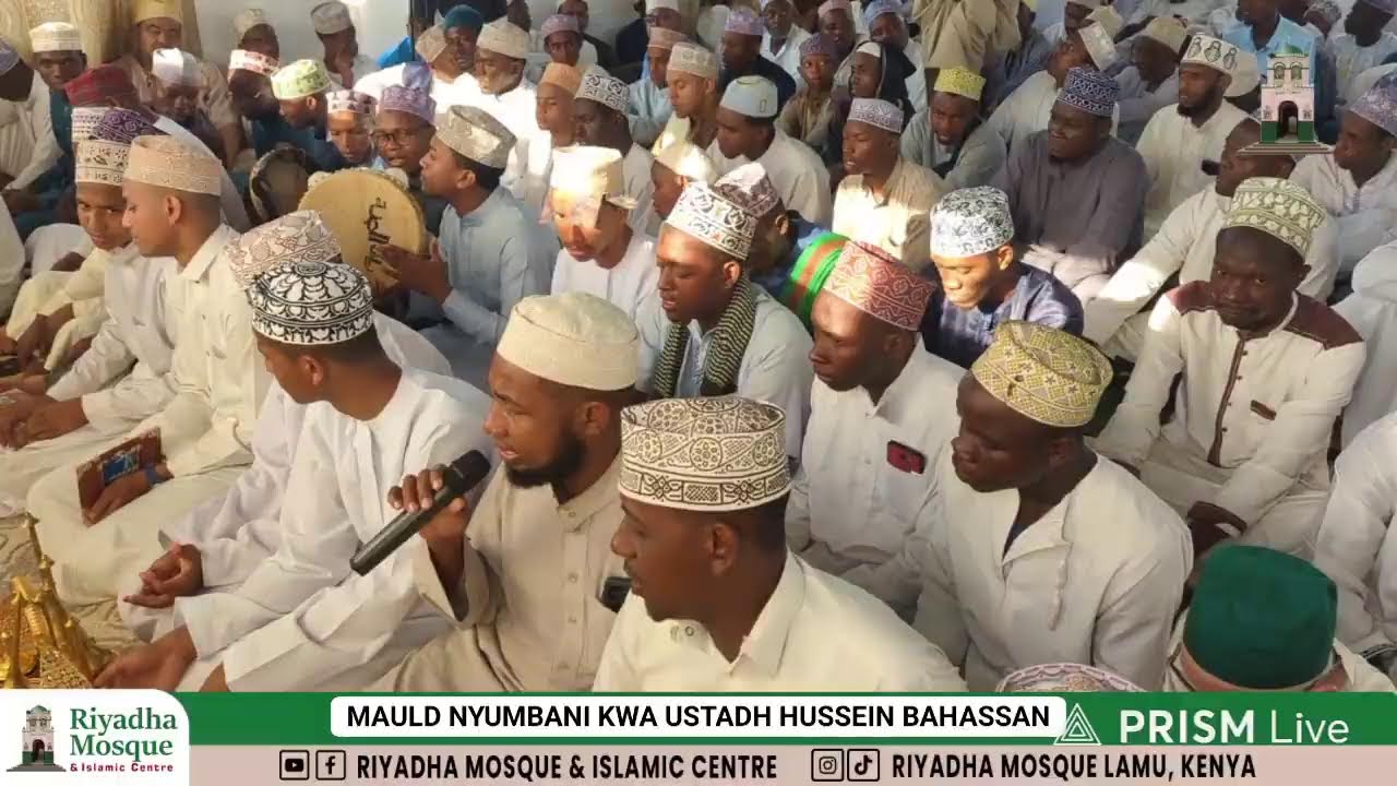 MAULID NYUMBANI KWA USTADH HUSSEIN BAHASSAN  LAMU - KENYA