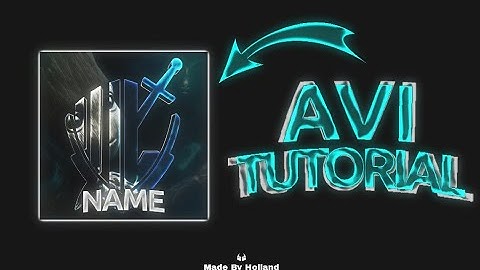 Avi Logo Tutorial | Ps touch