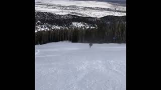 60MPH Skiing Flyby