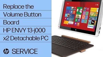 Replace the Volume Button Board | HP ENVY 13-j000 x2 Detachable PC | HP