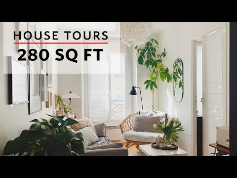 Video: Lille lejlighed i Paris Viser en optimeret 16m² overflade