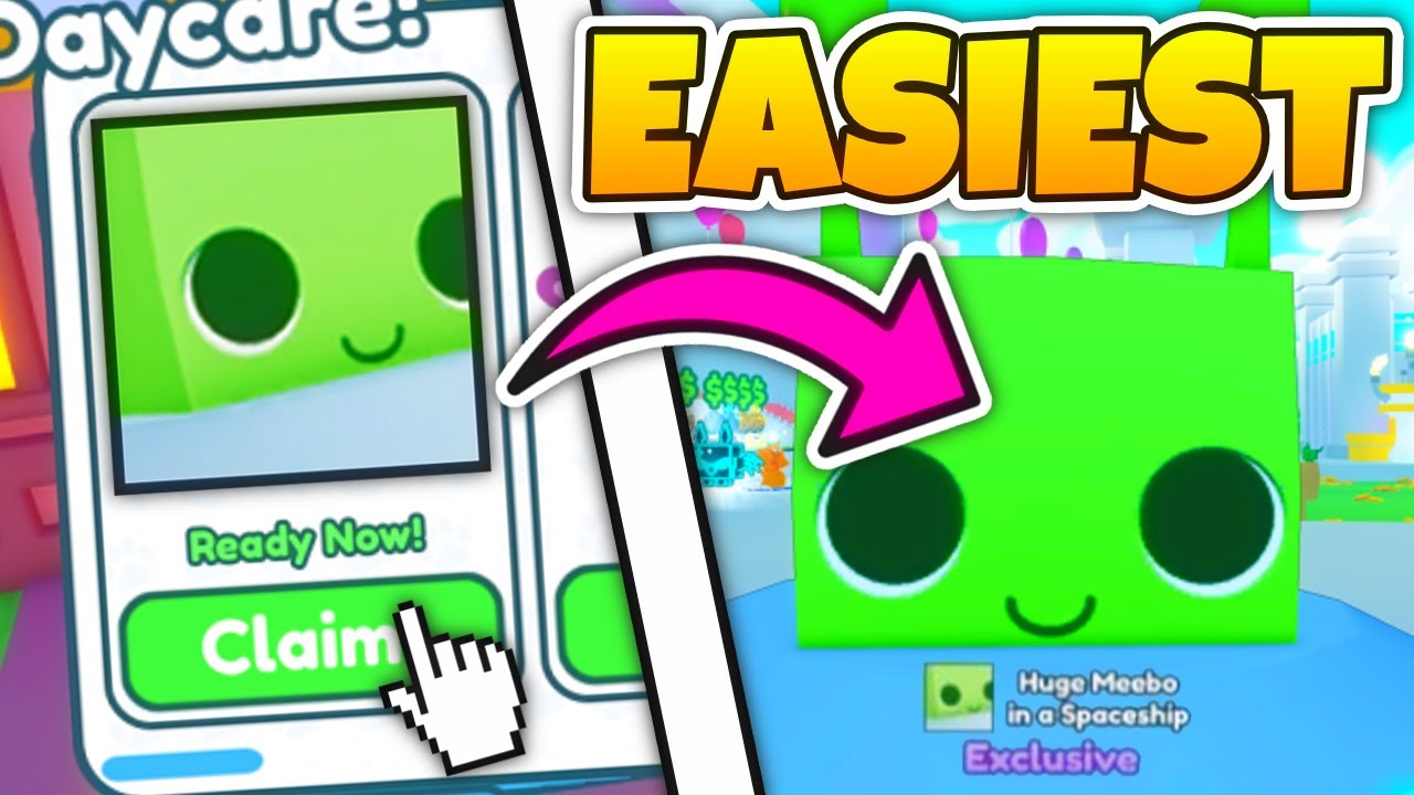 🛸EASIEST WAY To Hatch HUGE 👽MEEBO IN A SPACESHIP👾 in Pet Simulator X🎁