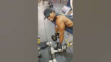 Prone incline bicep curls