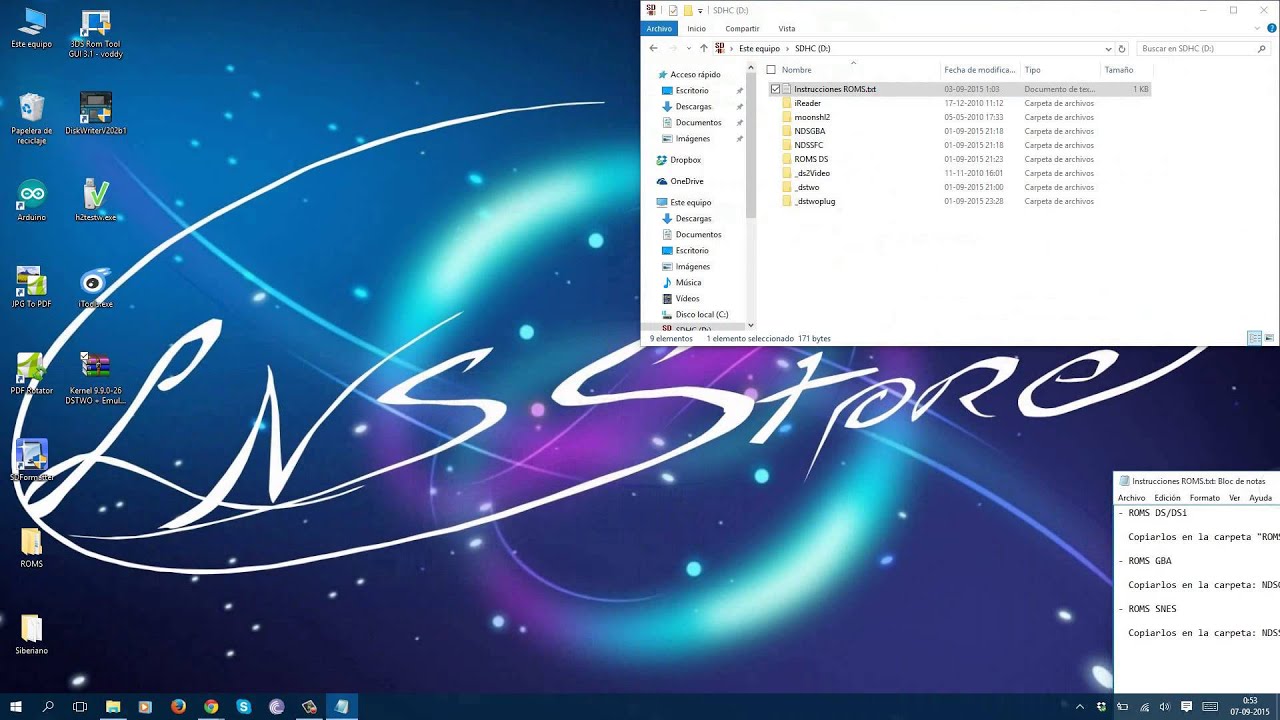 [LNSstore.cl] Cómo configurar DSTWO