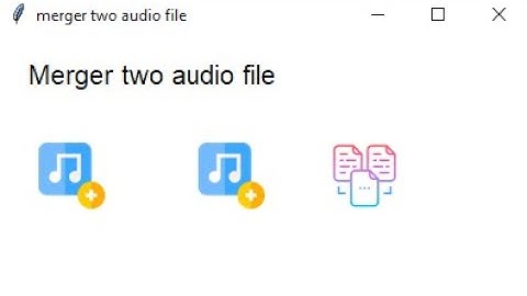 merg two audio files using moviepy