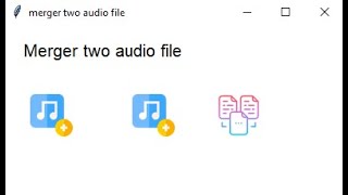 merg two audio files using moviepy