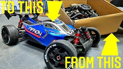 WRECKED TYPHON 6S ARRMA RC CAR gets a fix