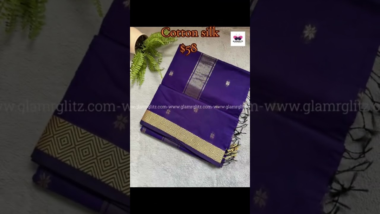 In Inspired by Nayanthara’s timeless style…✨ Soft cotton silk. Subtle sheen. Elegant drape.💫