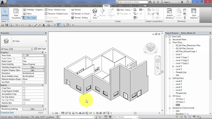 Module 3: Unit 2: Revit Architecture: Instance and Type Parameters