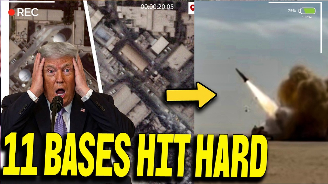 Satellite Images Expose Trump’s Iran War: 11 US Bases Blinded
