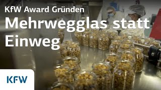 Unverpackt Umgedacht verringern den Plastikmüll  | KfW Award Gründen 2022