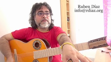 What, why and how to learn Cante accompaniment in Paco de Lucia´s style / Ruben Diaz flamenco online