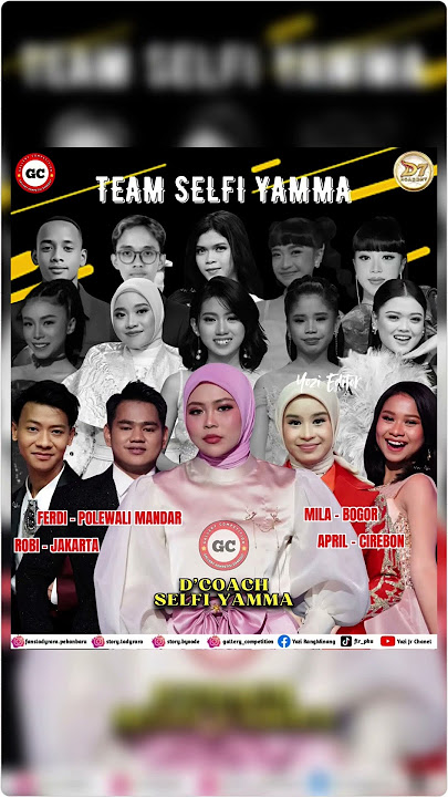 Anak didik Selfi Yamma yang masuk Top 10 DA7 - MILA, ROBI, FERDI, dan APRIL‼️