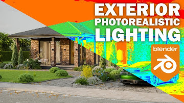 Photorealistic Exterior Lighting – Blender Tutorial