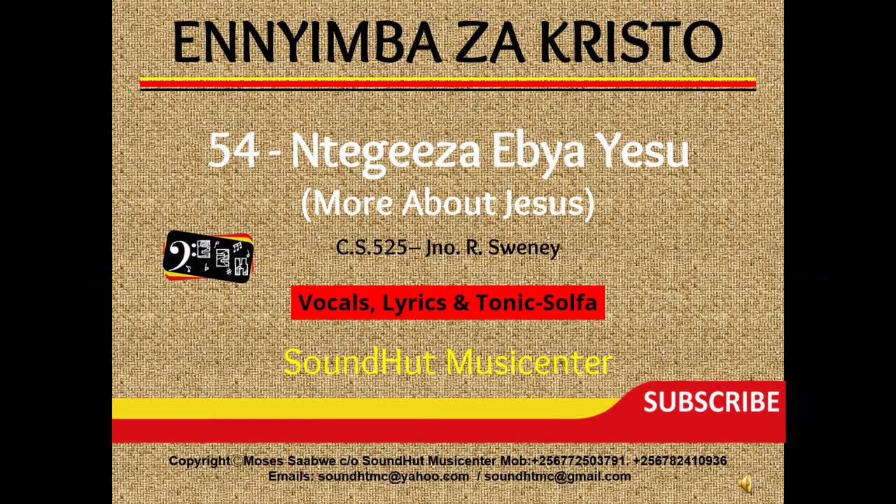 54 Ntegeeza Ebya Yesu    More About Jesus